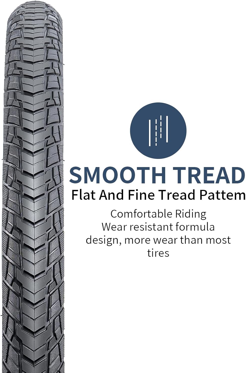 YunSCM 2er-Pack 28 Zoll Fahrradreifen 28x1.50 700x38C Mantel 38-622 Plus 2er-Pack 700C Schlauch 700x