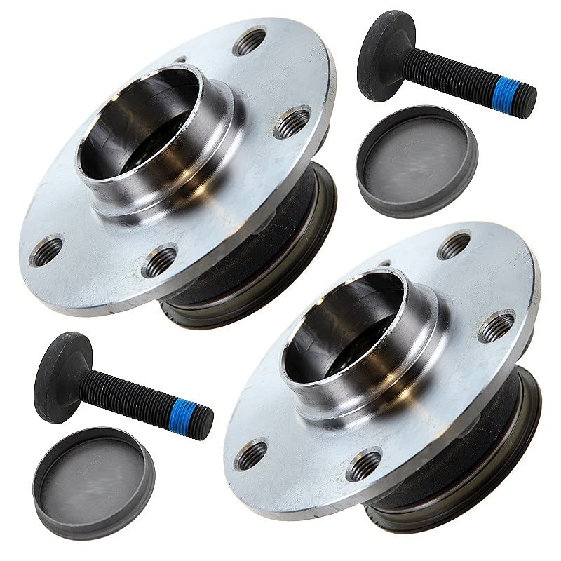 BESTPRICE 2x Radnabe hinten Radlagersatz mit ABS-Sensor