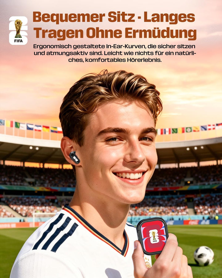 FIFA World Cup 2026 NE20 übersetzer kopfhörer, 3 in 1 Bluetooth 6.0 übersetzungskopfhörer in echtzei