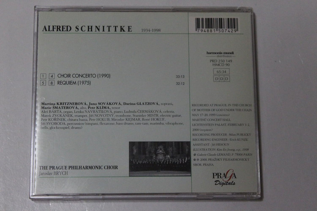Chorwerke, Audio-CD