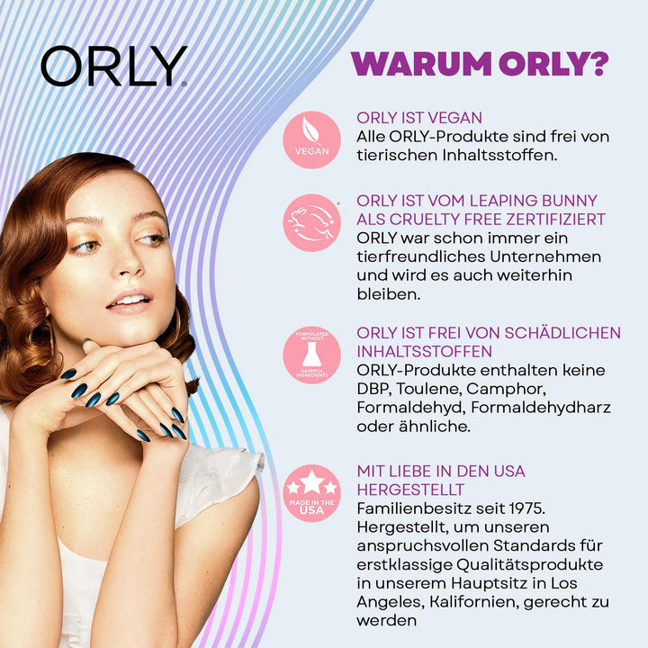 ORLY Nailtrition 18 ml | Nail Treatments | Intensivpflege | Starke & Schöne Nägel | Fördert Nagelwac