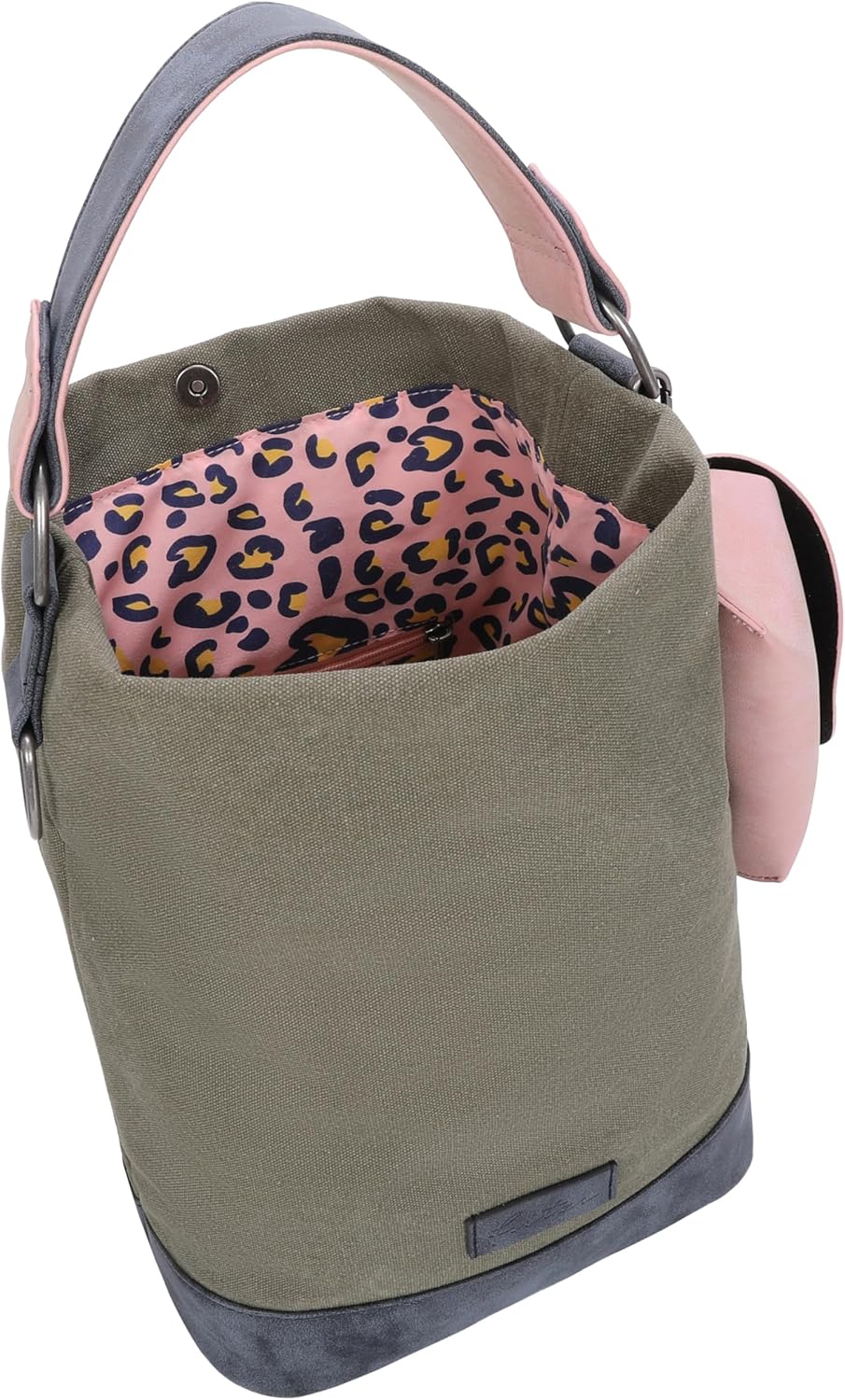 Fritzi aus Preussen Damen Izzy07 Canvas Hobo-Tasche Olive, Olive