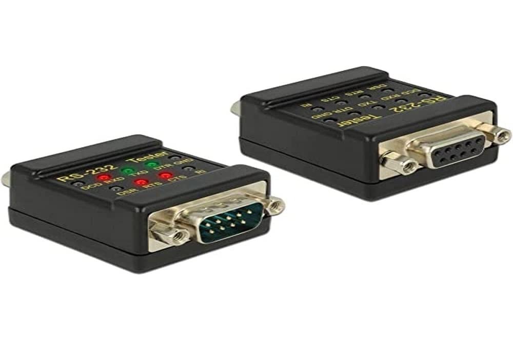 DeLock RS-232 Tester DB9 Buchse > DB9 Stecker