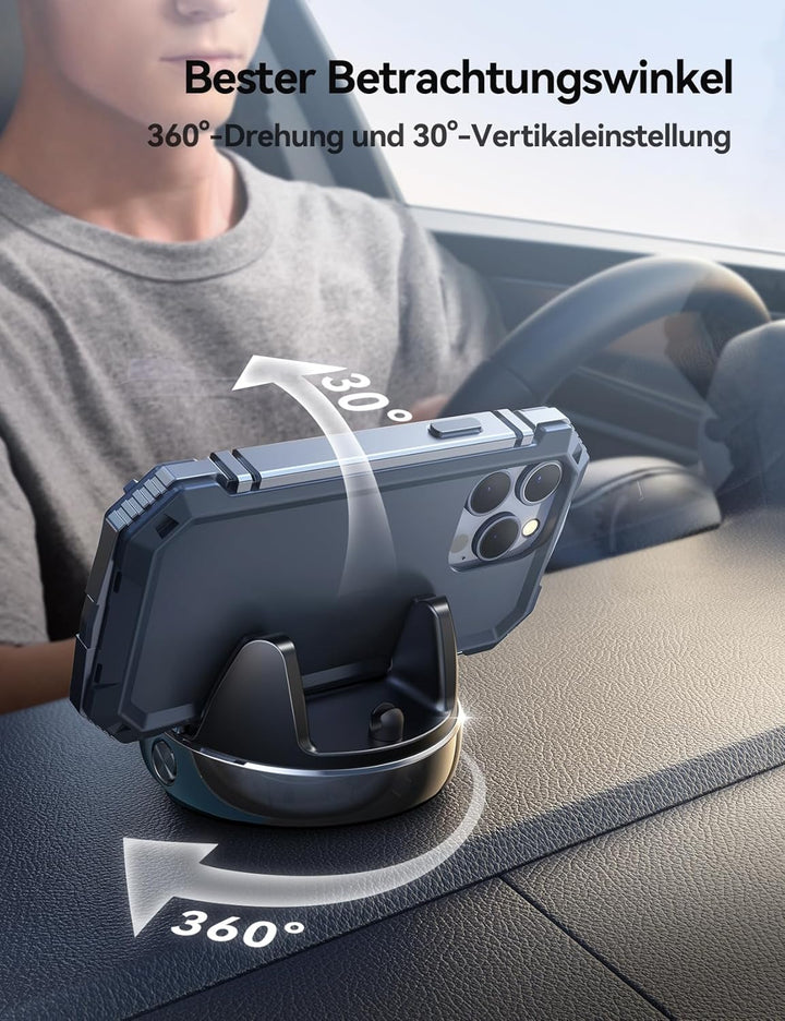 JOYROOM Handyhalterung Auto Armaturenbrett, Anti Rutsch Handy Halterung Auto kompatibel mit PopGrip,