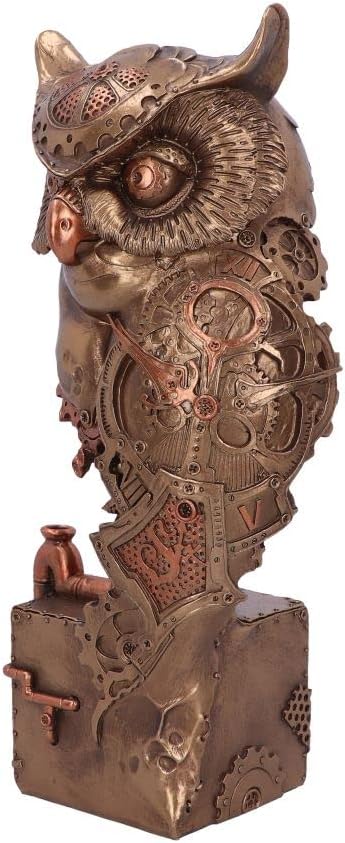 Nemesis Now Ohm, Eule, 29 cm, Bronze