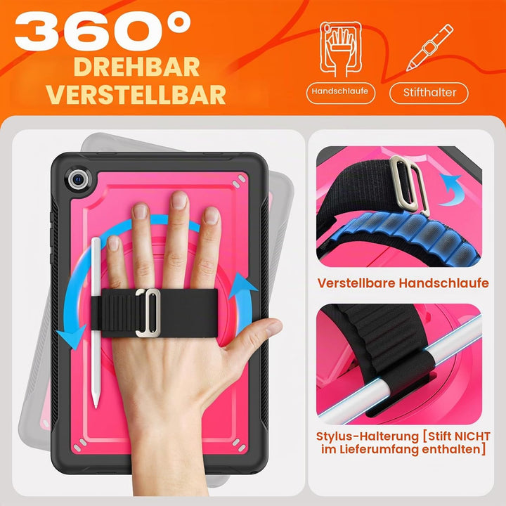 SEYMAC stock Hülle für Samsung Galaxy Tab A11+ Plus/A9+ Plus 11 Zoll 2025/2023, Stossfeste Hülle mit