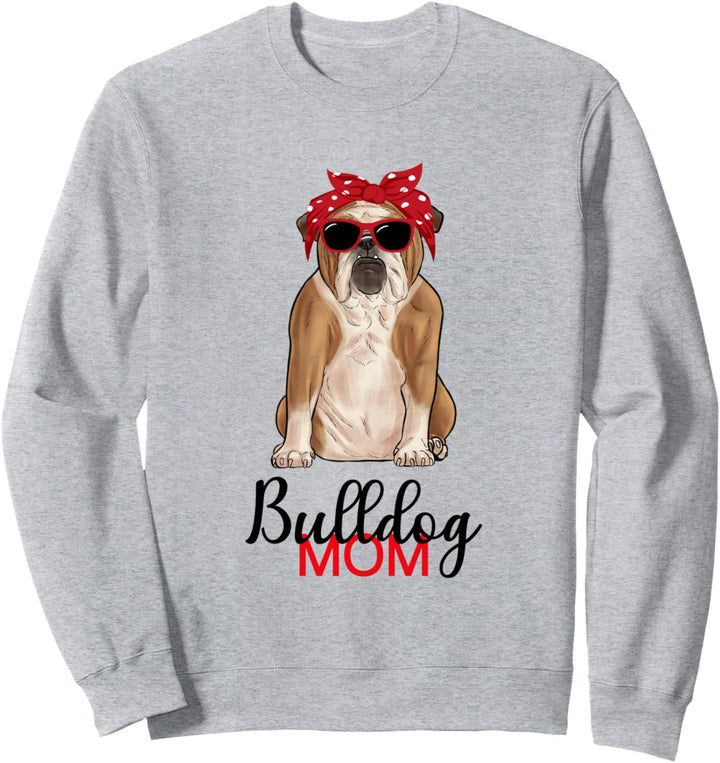 Bulldoggen Pulli English Bulldog Mom Bulldoggen Mama Sweatshirt