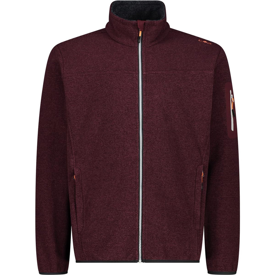 CMP Herren Herrenjacke fleecejacke (1er Pack) 3XL Burgund, 3XL Burgund
