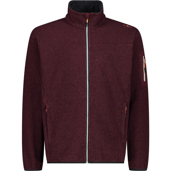 CMP Herren Herrenjacke fleecejacke (1er Pack) 3XL Burgund, 3XL Burgund