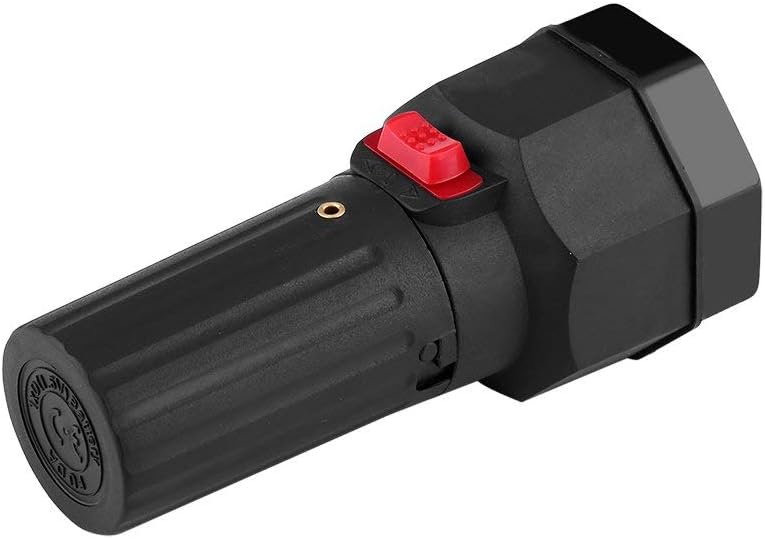 Fdit Schwarzer Kunststoff-Grillmotor Elektrischer Grill Grill-Grillbratenmotor 1,5 V Batteriebetrieb