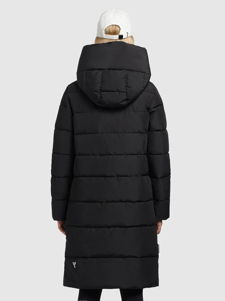 khujo - Damen - Wintermantel - Jilias 4 S 200 Black, S 200 Black