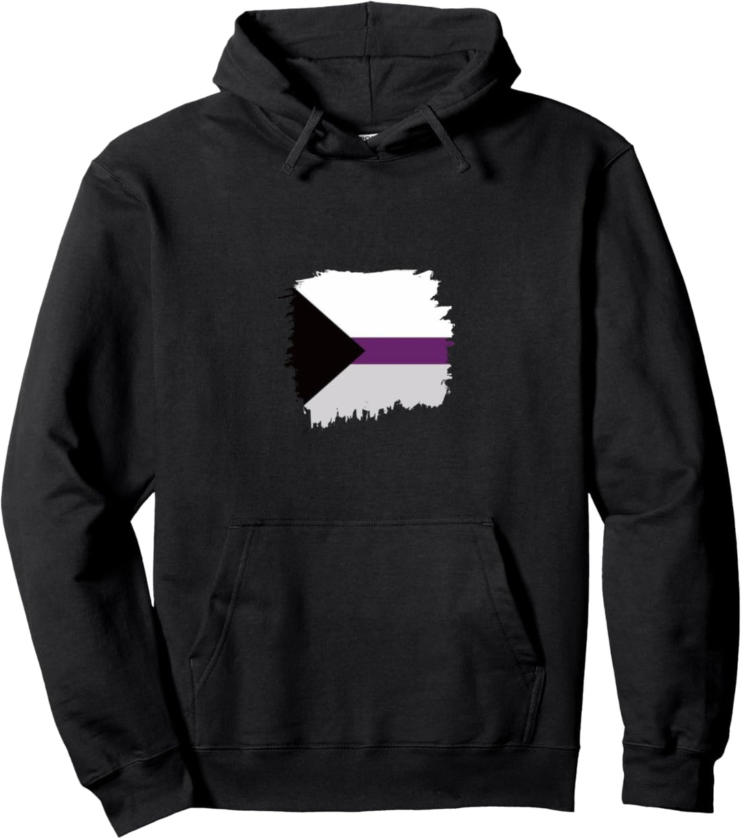 Demisexuelle Stolz-Flagge. Pullover Hoodie
