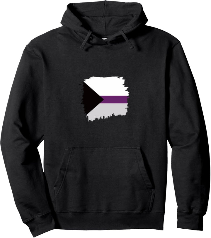 Demisexuelle Stolz-Flagge. Pullover Hoodie
