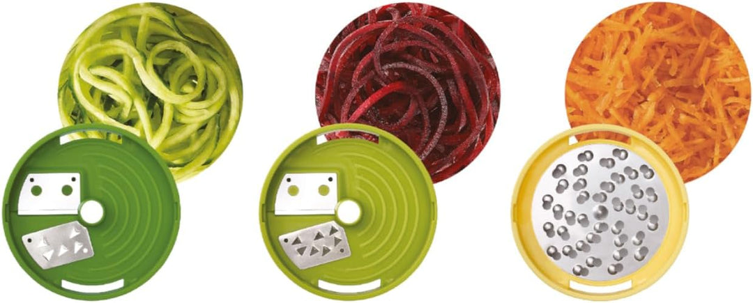 Joseph Joseph Spiro Hand Held Gemüseschneider Spiralizer, Spaghetti Zoodle Zucchini Nudel Lebensmitt
