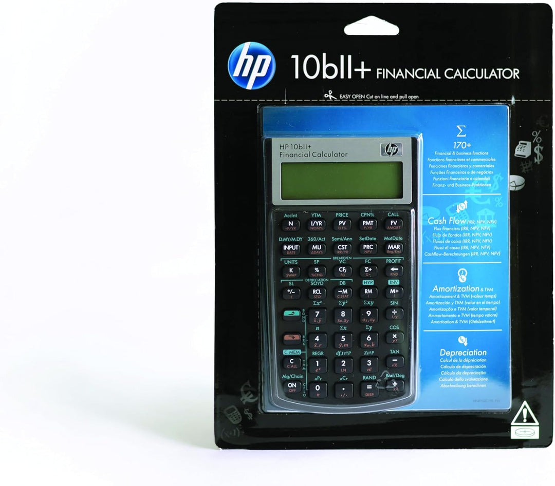 HP 10BII+ Financial Calculator, 1
