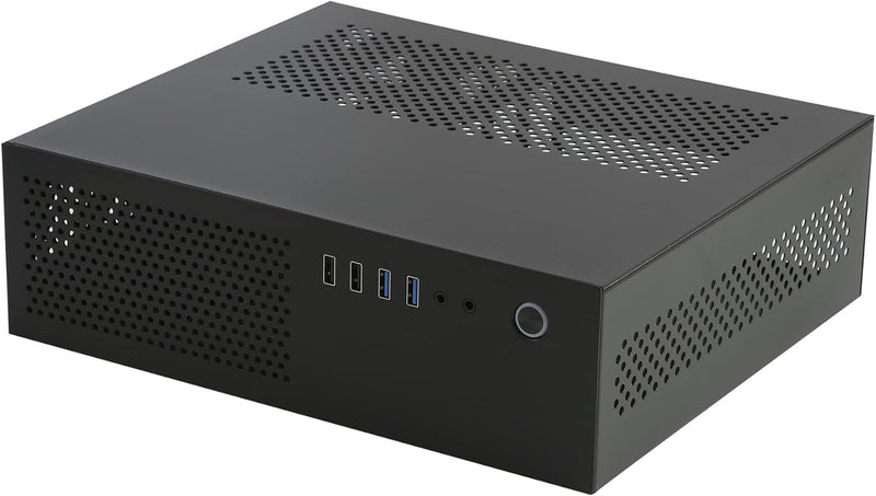 Micro-ATX-Gehäuse PC-Gehäuse: MATX Gehäuse DTX Mini PC ITX Desktop Computer Gehäuse Unterstützung Mi