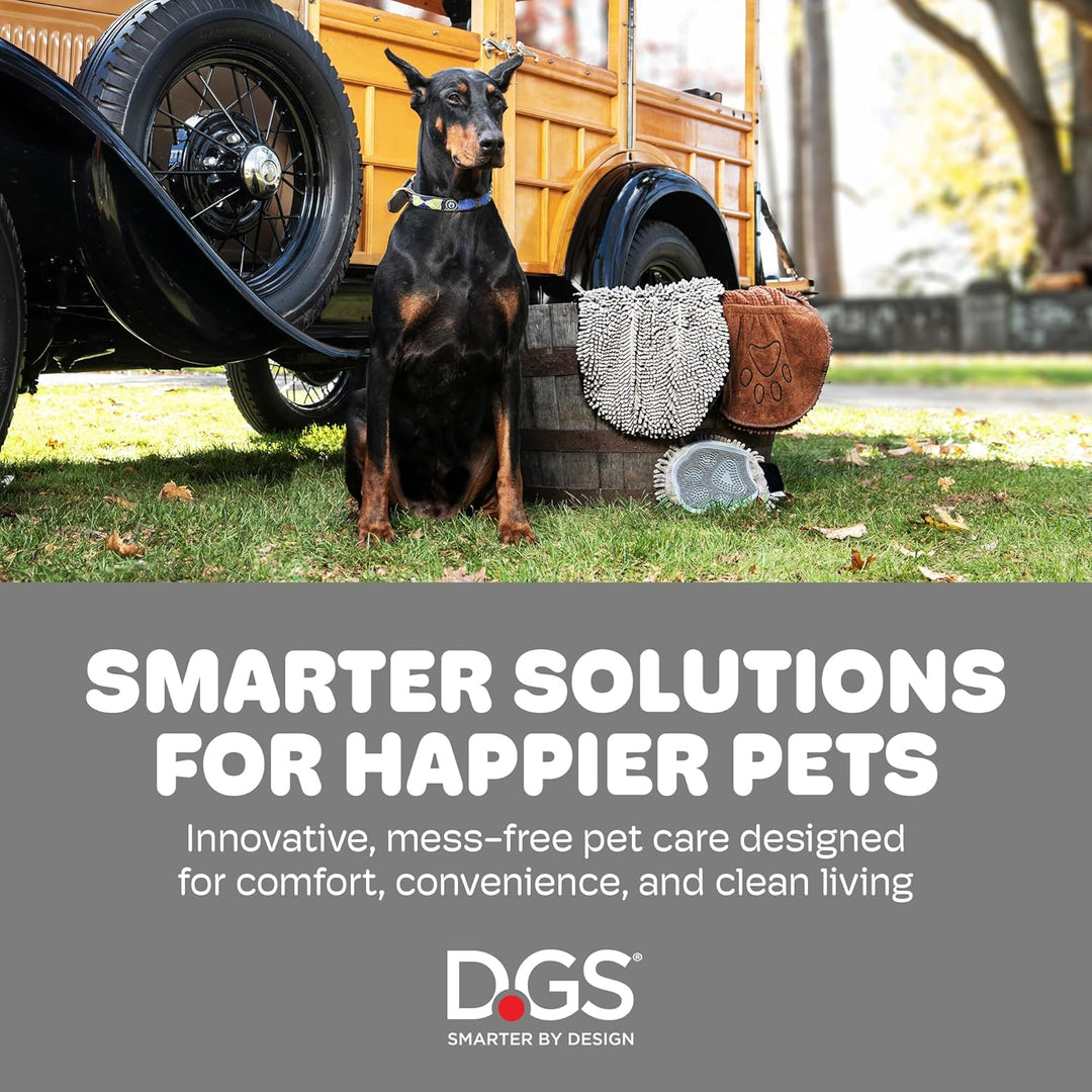 Dog Gone Smart Dirty Dog Fussmatte, Small, cool Grey, 40 x 60 cm (Rechteckig) Cool Grey