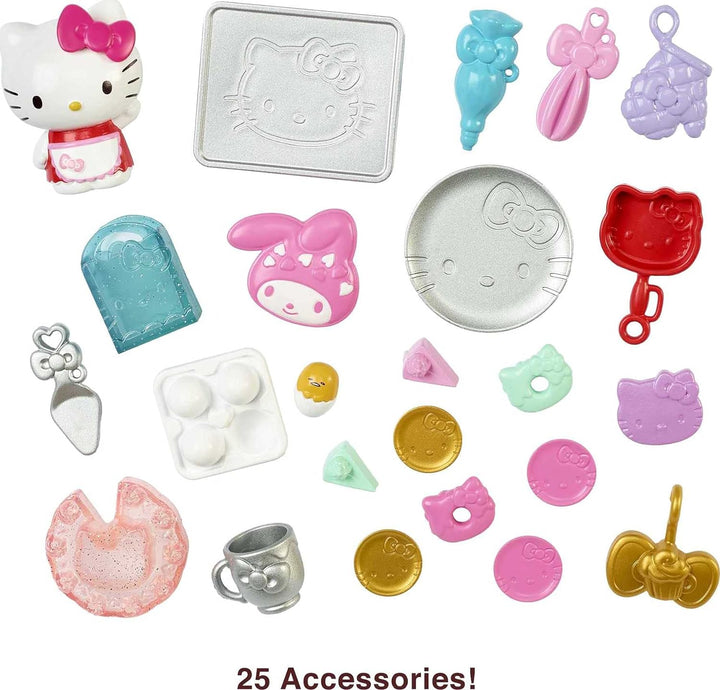 Mattel Mattel Hello Kitty GWX05 - Gourmetküchenspass Spielset, Mattel Mattel Hello Kitty und Éclair-