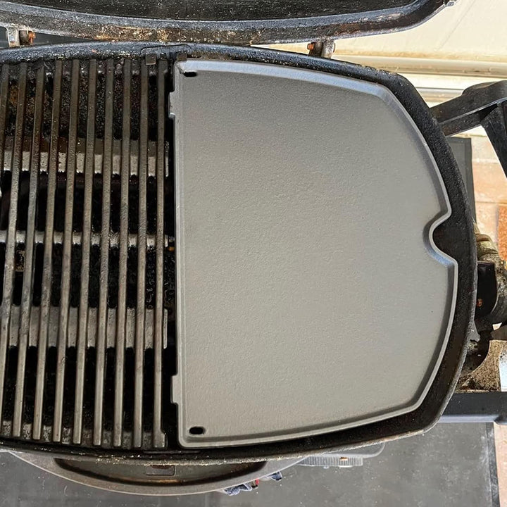 6559 Gusseisen-Grillplatte für Weber Q 200 und Q 2000 Grills, Q200, Q220, Q240, Q260, Q2000, Q2200,