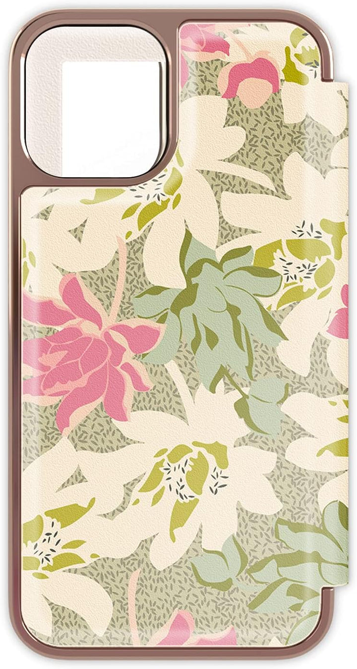 Ted Baker Schutzhülle für iPhone 13 Pro, verspiegelt, Salbeigrün