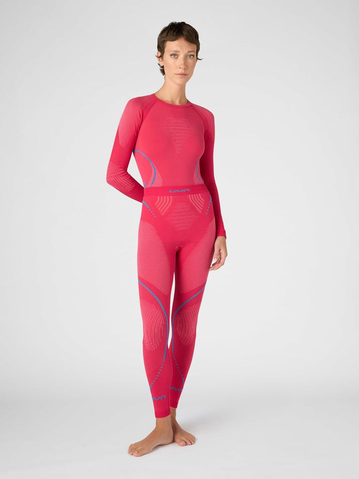 UYN Damen Strumpfhose Evolutyon XS Strawberry/Pink/Turquoise, XS Strawberry/Pink/Turquoise