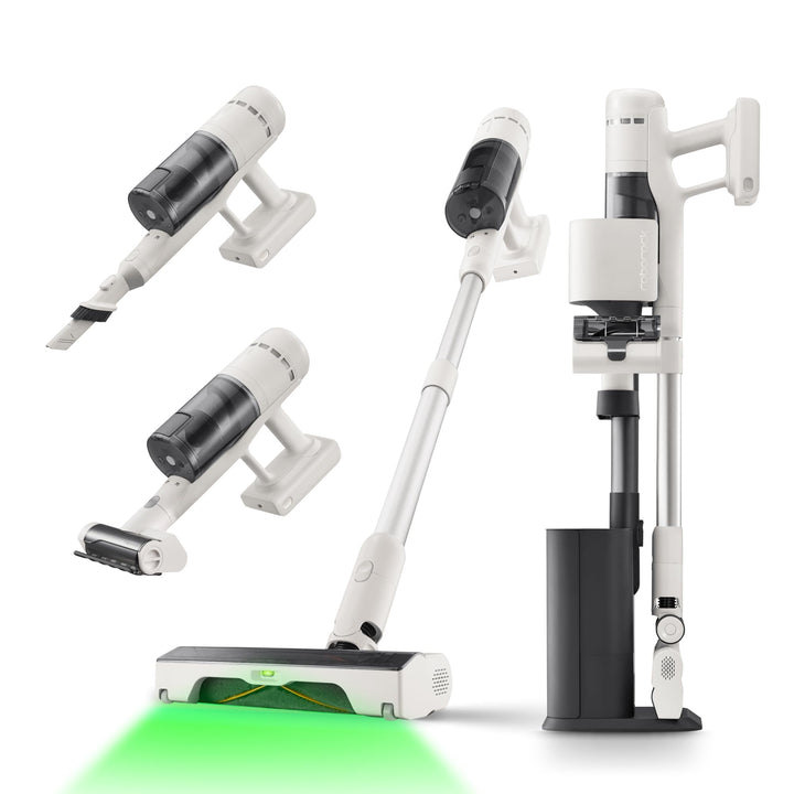 roborock H60 Hub Kabelloser Staubsauger mit 2L Auto-Empty Station, Ladestation, 60 Min. Abnehmbarer