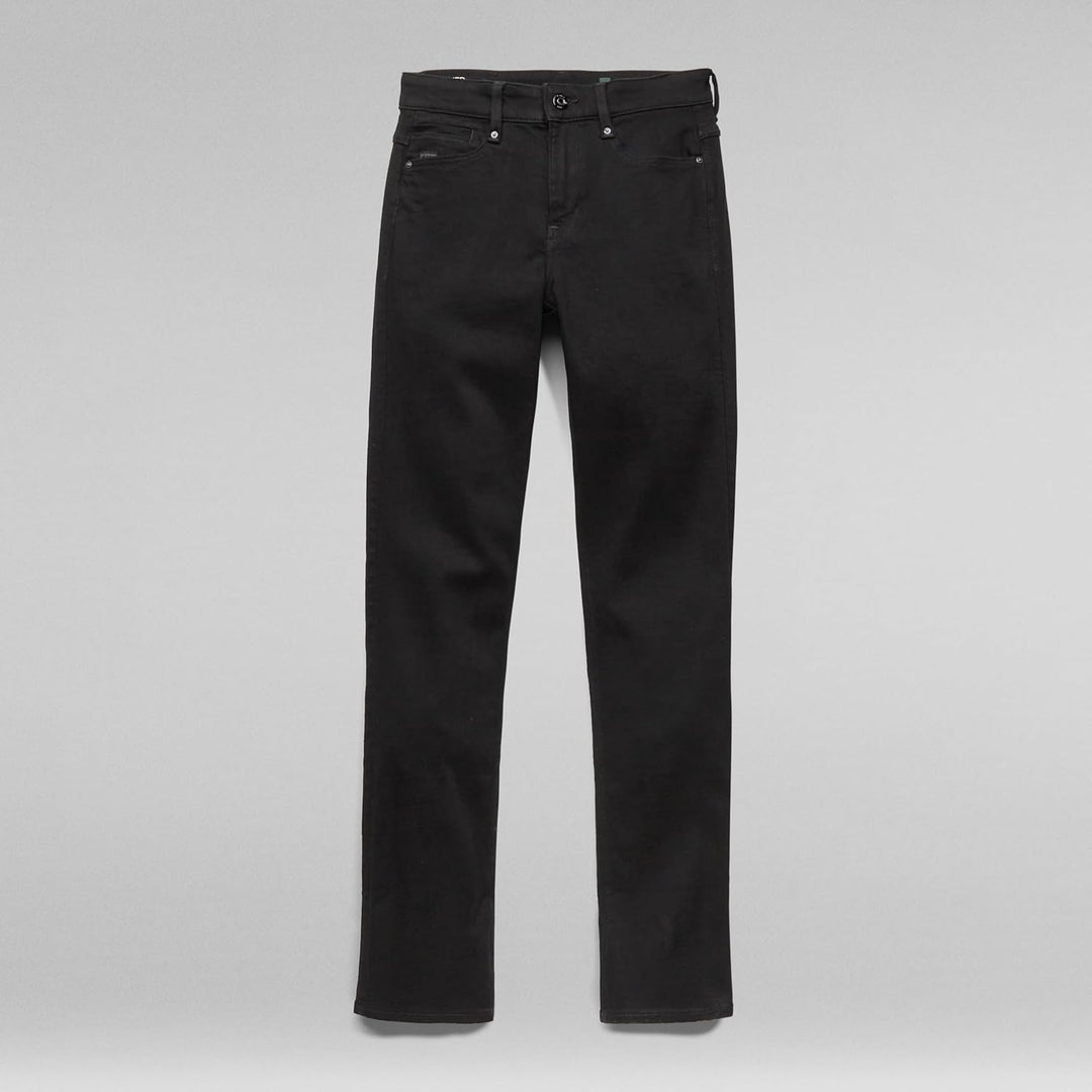G-STAR RAW Damen Noxer Straight Jeans 22W / 30L Schwarz (Pitch Black D17192-b964-a810), 22W / 30L Sc