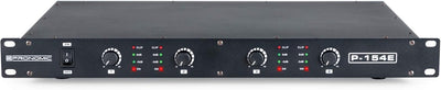 Pronomic P-154E MKII Endstufe - 4-Kanal Endstufe - Leistung RMS/4 Ohm: 4x 150 Watt - Besonders geeig