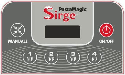 Sirge PASTAMAG30 Nudelmaschine 300 W – 30 Trafile – bis zu 900 g Teig – vertikale und horizontale Ex