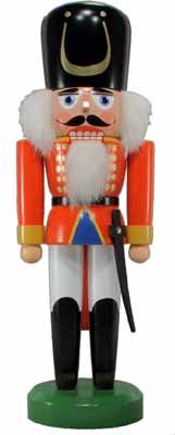 Rudolphs Schatzkiste Nussknacker Wachsoldat 29cm NEU Nussknacker Holz Figur Erzgebirge