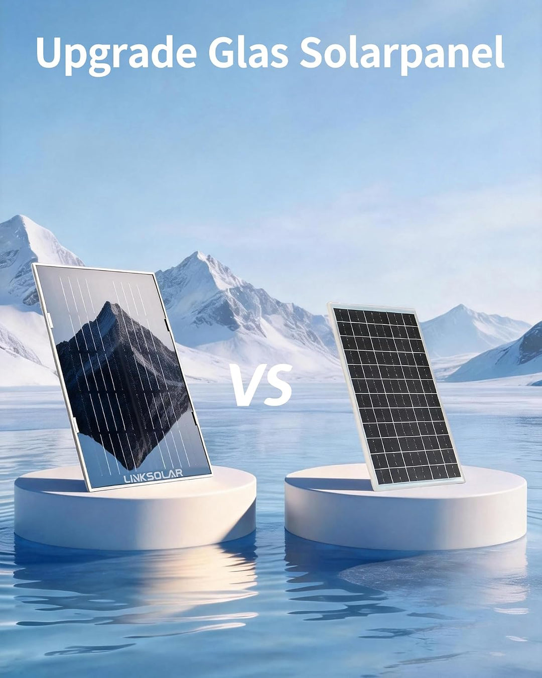 8W Solarpanel für Ring-Sicherheitskamera, Micro-USB, DC &amp; USB-C Schwarz-8w, Schwarz-8w