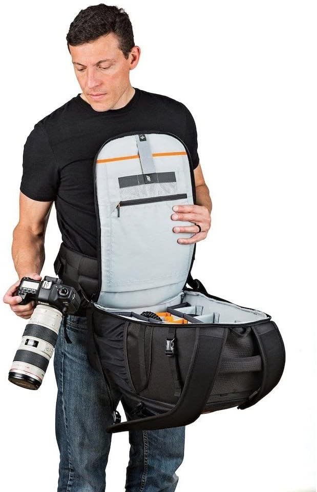 Lowepro Flipside Kamerarucksack für spiegellose DSLRs, Reflex Kameras und Mehreren Objektiven,kompak