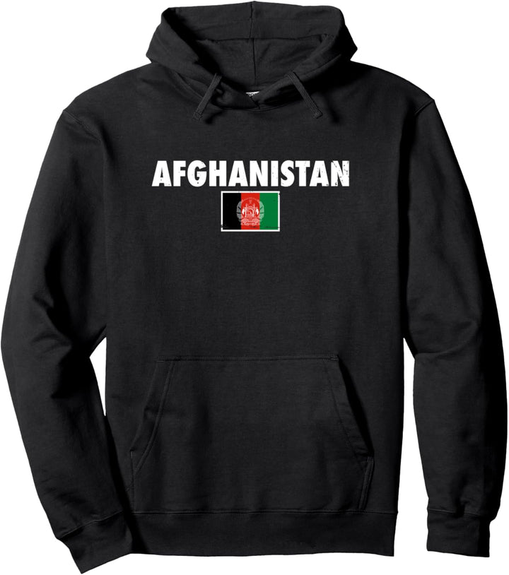 Afghanistan Afghanische Flagge Afghane Pullover Hoodie