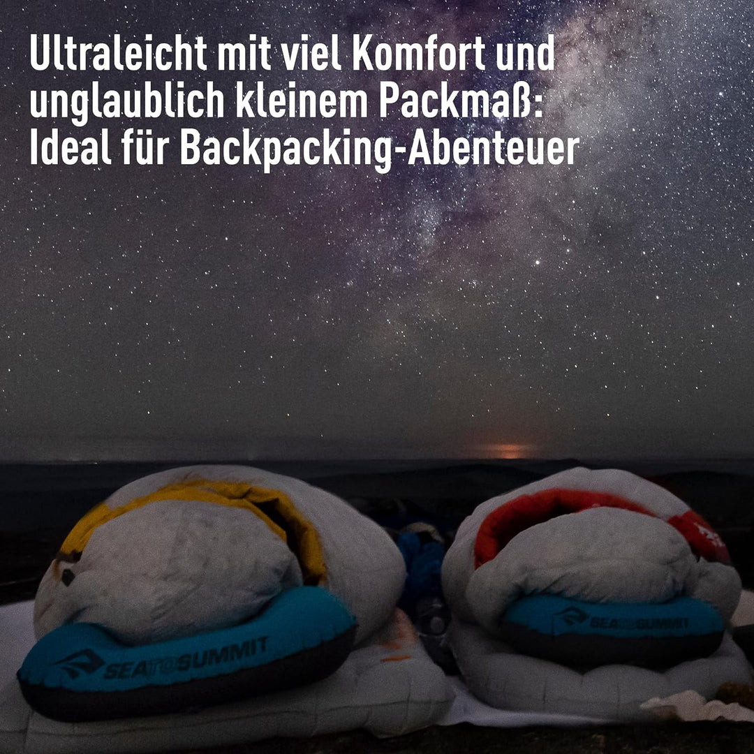 Sea to Summit Outdoor-Kissen Aeros Ultralight Deluxe Pillow Kissen Aqua Blue Einheitsgrösse, Aqua Bl
