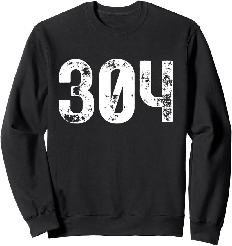 304 Vorwahl West Virginia Handy Vorwahl 304 Sweatshirt