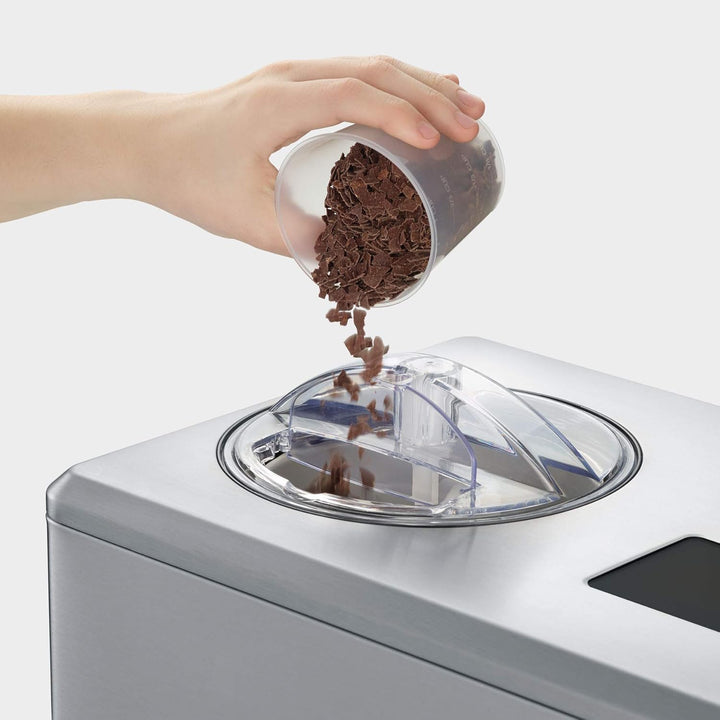 SEVERIN 2-in-1 Eismaschine mit Joghurtfunktion, Kompressor Ice Cream Maker für Eis, Sorbet und Froze