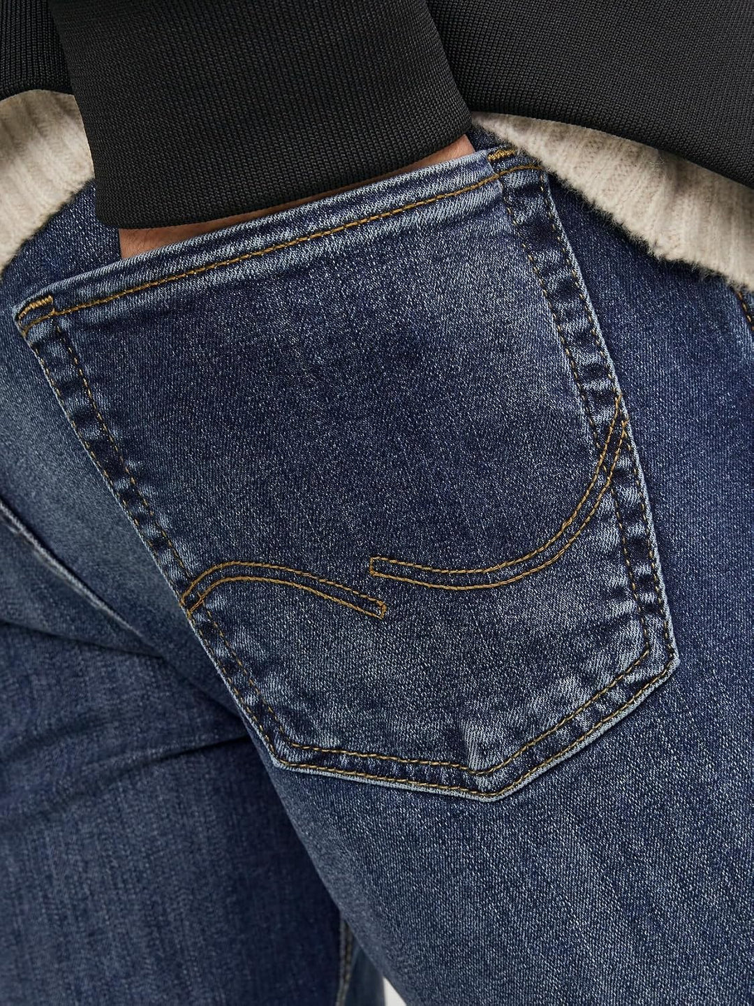 JACK &amp; JONES Herren Skinny Jeans 32W / 30L Dunkelblau, 32W / 30L Dunkelblau