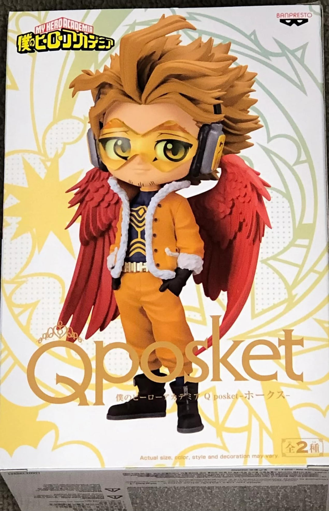 Banpresto My Hero, Academia, QPosket – Hawks B, 14 cm