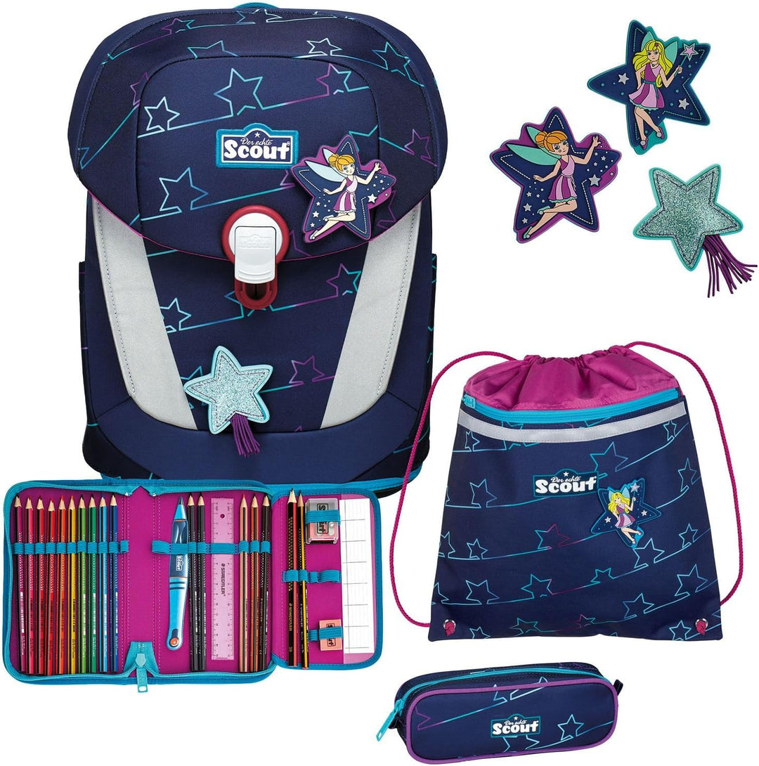Scout Sunny II Schulranzenset 4tlg.