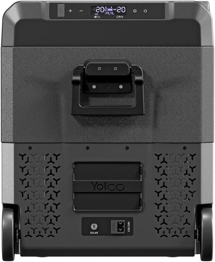 Yolco TCX60 Kompressor Kühlbox 50-60L - Dual Zone 12/24V &amp; 100-240V Space Grey 50L, Space Grey 50L