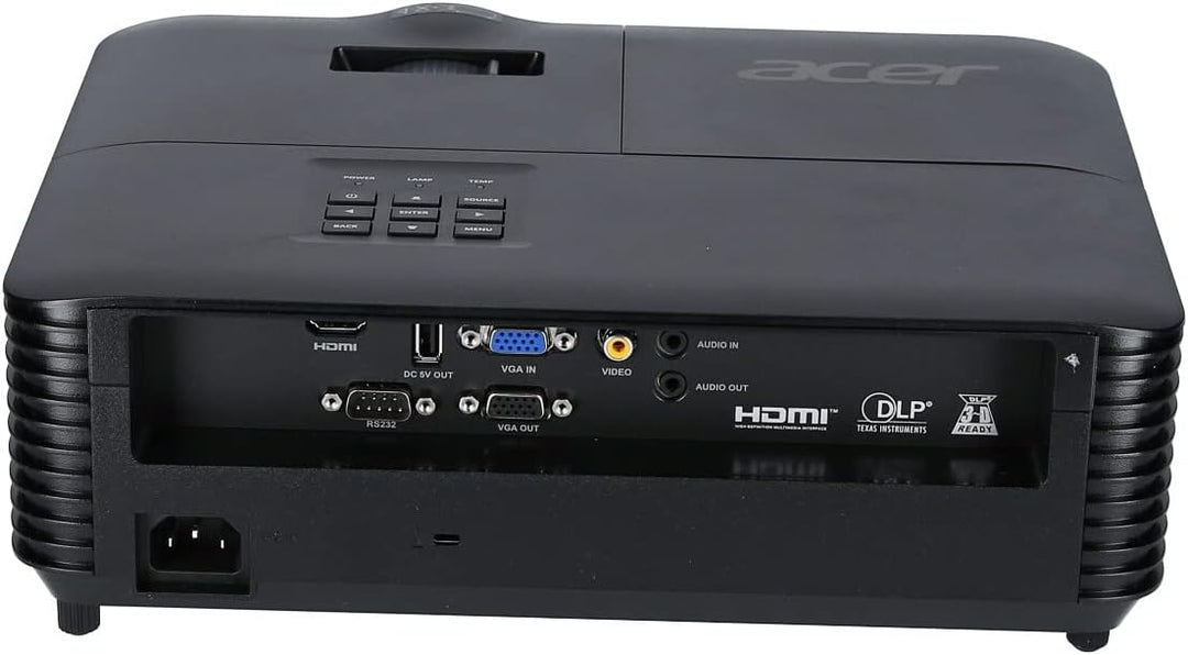Acer X118HP DLP Beamer (SVGA (800 x 600 Pixel) 4.000 ANSI Lumen, 20.000:1 Kontrast, 3D, Keystone, 3