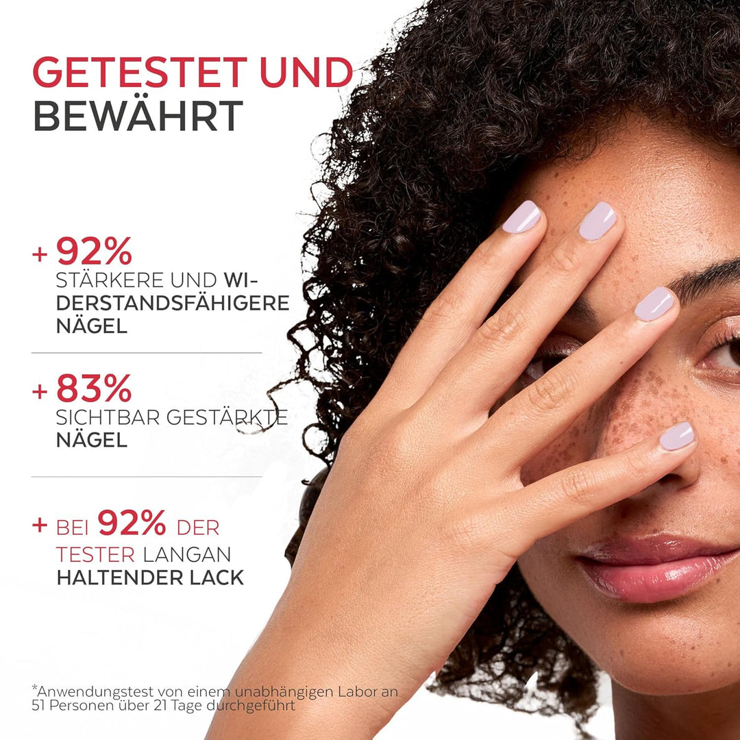 Nagelhärter Lack mit Biotin, Silizium und Keratin - Stärkt und repariert beschädigte, geschwächte, b