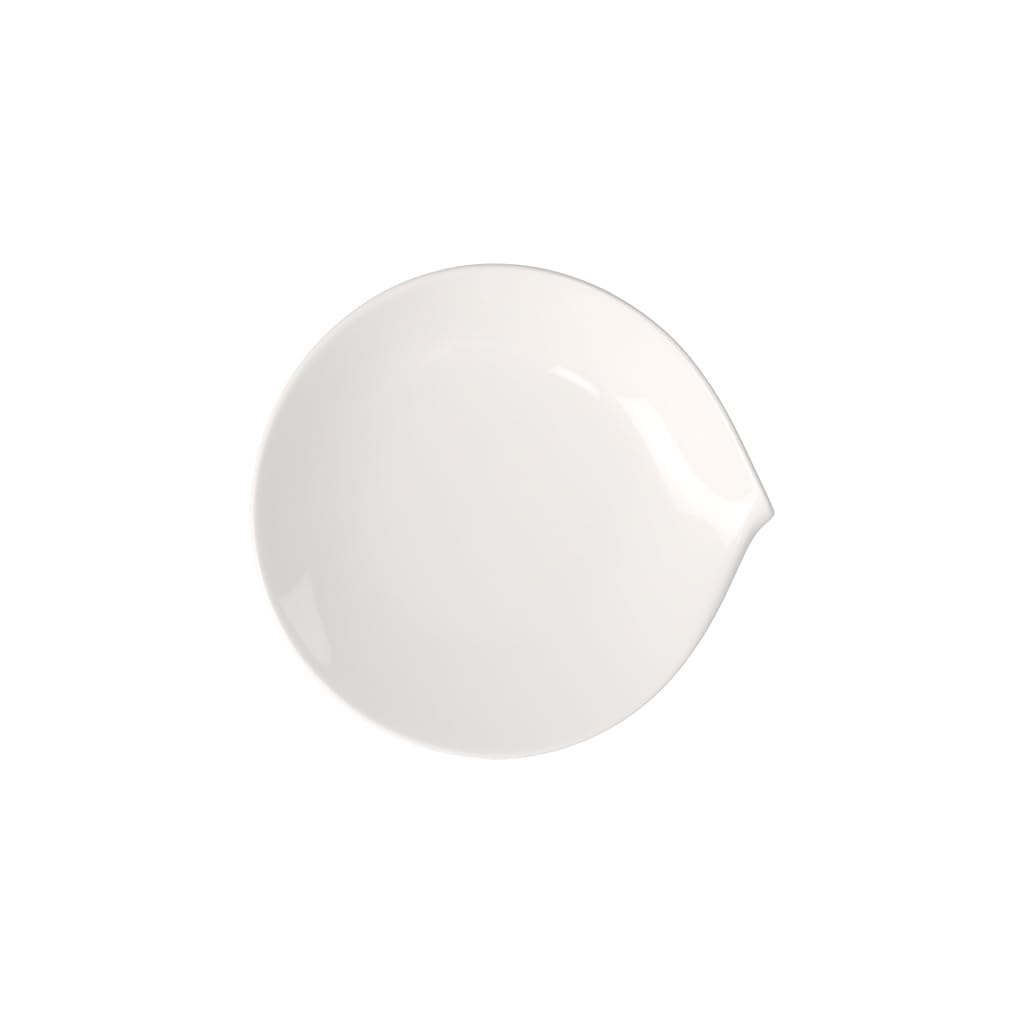 Villeroy und Boch Flow Frühstücksteller, Premium Porzellan, 23 x 22 cm, Flow 23x22cm Fr&amp;
