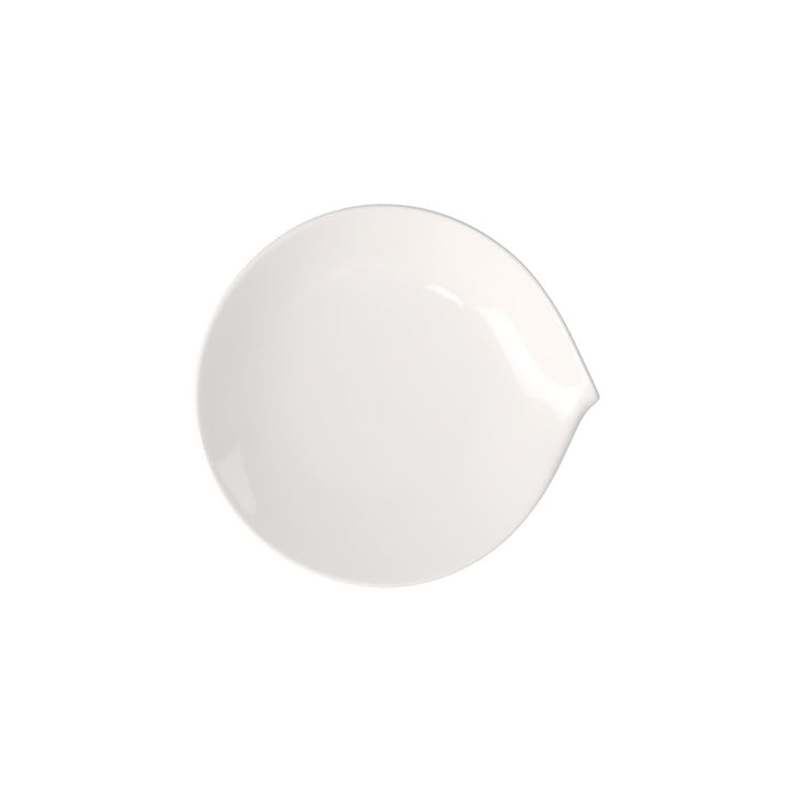 Villeroy und Boch Flow Frühstücksteller, Premium Porzellan, 23 x 22 cm, Flow 23x22cm Fr&amp;