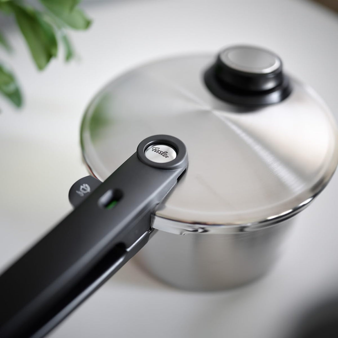 Fissler Vitavit Premium / Schnellkochtopf (2,5 L, Ø 18 cm) Edelstahl-Dampfkochtopf,4-Garstufen, inkl