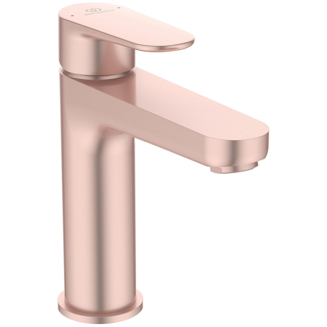 Ideal Standard BD131RO Cerafine O Waschtischarmatur H120 mit Push-Open-Ventil, Bad-Wasserhahn mit Au