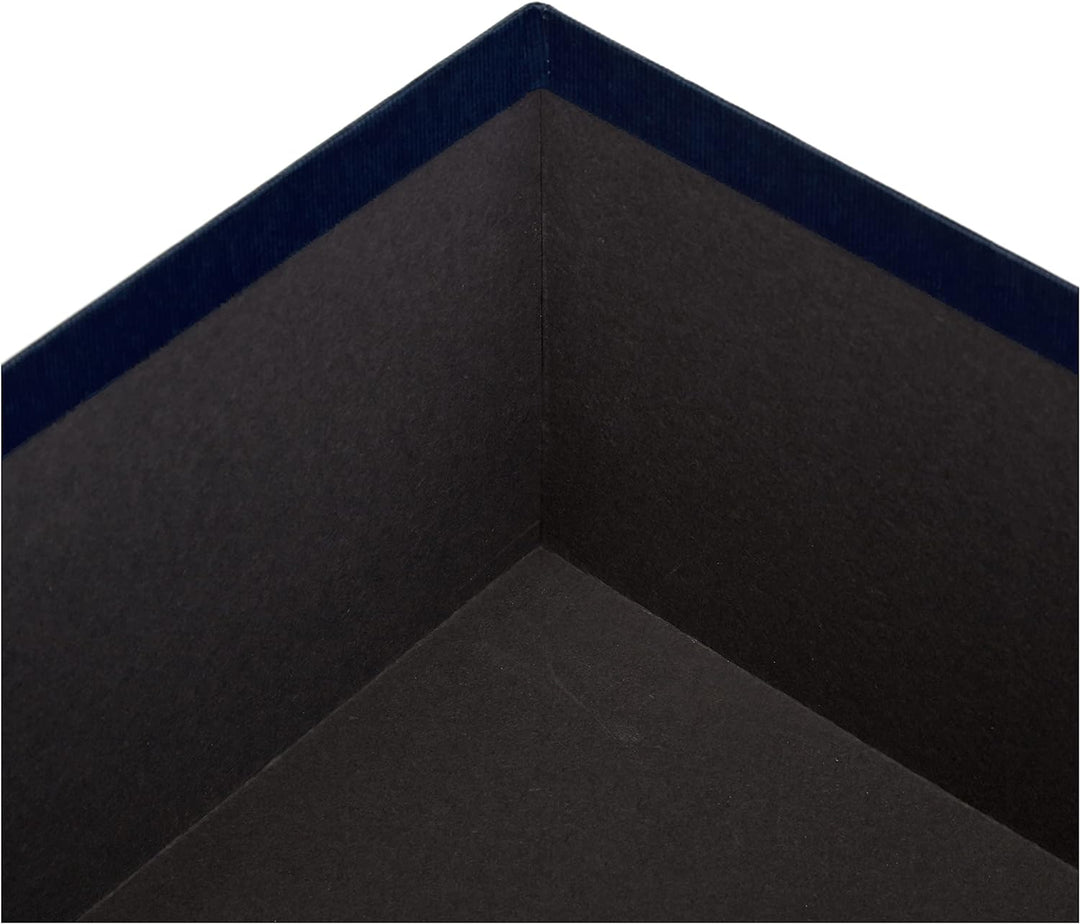 Rössler 13491453900 - S.O.H.O. Boxline 2er Kartonage, rechteckig, Navy, Navy