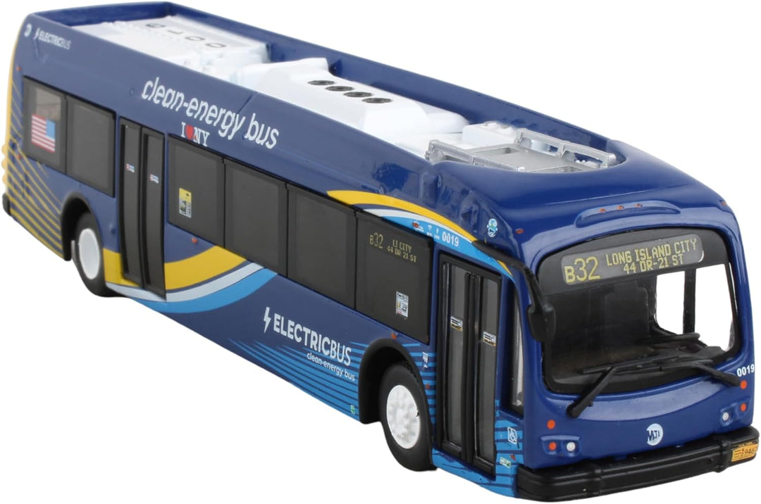 Daron MTA Protera Elektro-Hybrid-Bus 1/87 Elektrobus, blau