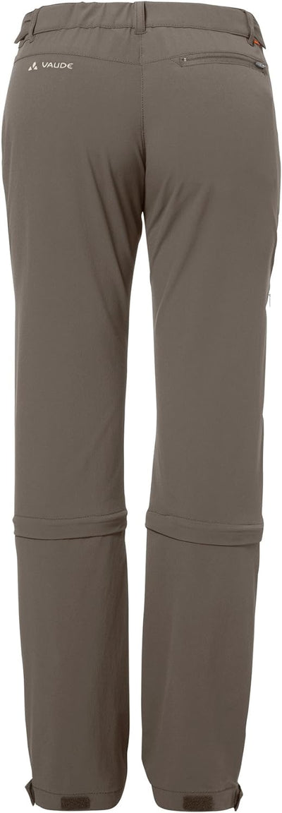 VAUDE Damen Women's Farley Stretch Capri T-Zip Ii Hose, coconut, 46-Short