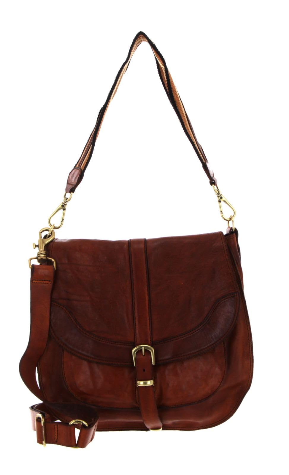 Campomaggi Schultertasche Leder 29 cm